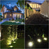 Solar Ground Lights, Waterproof Garden Upgraded Outdoor Bright in-Ground Landscape Lights for Pathway,Yard (4 Pack White Light)