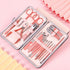 Nail Clippers for Men Women,18 In 1 Stainless Steel Nail Kit Professional Manicure Pedicure Kit Nail Scissors Cuticle Trimmer Nail