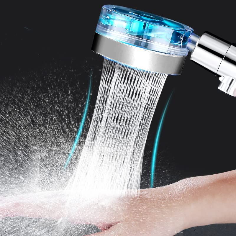 High Pressure Shower Heads, Handheld Turbo Fan Shower, Hydro Jet Shower Head Kit with Replacement Hose Filters