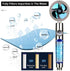 High Pressure Shower Heads, Handheld Turbo Fan Shower, Hydro Jet Shower Head Kit with Replacement Hose Filters