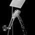 Ultra-Luxury 8" Rainfall Shower Head/Handheld Combo. Convenient Push-Button Flow Control Button for easy one-handed operation.