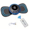 Foot Back and Neck Massager with 8 Modes, Small, for Pain Relief for Home Travel Fitness Room （1 Host 1 Pads）