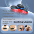 Foot Back and Neck Massager with 8 Modes, Small, for Pain Relief for Home Travel Fitness Room （1 Host 1 Pads）