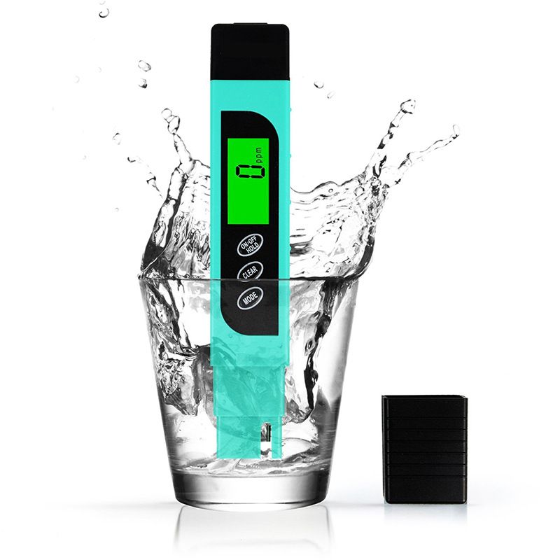 Accurate and Reliable,   screen display 3 in 1 Digital  Meter,, Ideal Water Tester Meter well water,(Green)