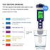 Pool Salt Tester &  Meter, Hofun Digital Salinity Meter and Tester for Pool Saltwater and Drinking Water,