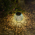 Solar Large Lanterns Outdoor Waterproof Hanging Garden Lights Metal Decorative Lantern for Table, Patio, Courtyard