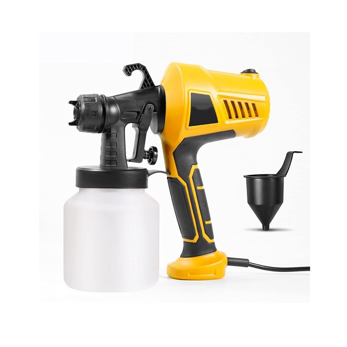 Paint Sprayer, Spray Gun with Cleaning & Blowing Joints,  3 Patterns, Easy to Clean, for Furniture, Garden Chairs etc.