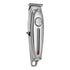 Hair Clipper Trimmer, Metal Hair Clipper Professional Hair Trimmer USB Rechargeable Barber Shop Electric Men' s (Color : Silver)