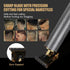 Hair Liners for Men&Women edge Up Clippers T Blade Trimmer Lineup Precision Hairline Professional Edgers Clippers (Silver)