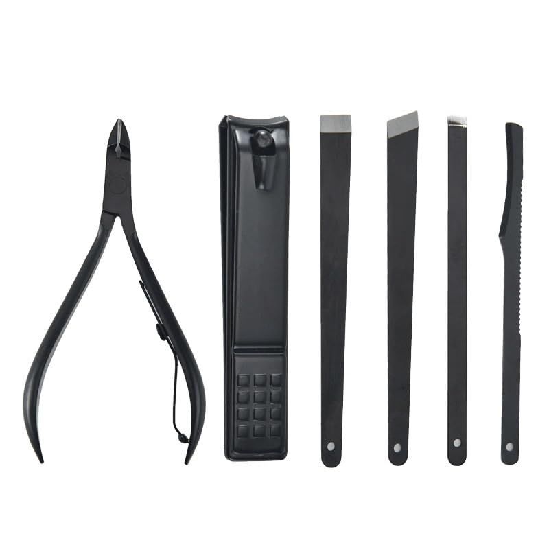 Nail Clippers Sets High Precisio Stainless Steel Nail Cutter Pedicure Kit Nail File Sharp Nail Scissors and Clipper Manicure