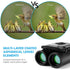 200×25Mini Compact Pocket Binoculars, Lightweight Foldable Binoculars,Easy Focus Small Binoculars for Adults Kids Bird Watching
