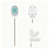 Record keeping of land soil pH tester, 5-in-1 soil temperature, sunlight care, flower pot garden farm lawn