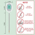 Record keeping of land soil pH tester, 5-in-1 soil temperature, sunlight care, flower pot garden farm lawn