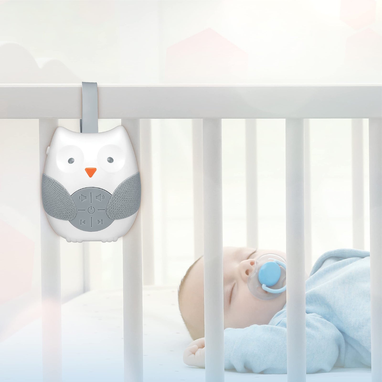 White Noise & Lullaby Sound Machine – 12 Soothing Sounds Including Sonata in A, Sunrise Lullaby, Rainforest