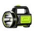 Flashlight, large flashlight, LED searchlight, 2 modes, 1500LM light, portable light, white light, rechargeable