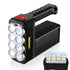 4 Modes Camping Light 1600lm Handheld Lamp, USB Rechargeable Torch Lantern,Outdoor Emergency Flashlight, Solar Heavy Duty Flashligh