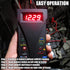 12V Digital Battery Tester Voltmeter and Alternator Charging System Analyzer with LCD Display and LED Indication