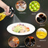 New Oil Sprayer Black Oil Spray Bottle, 200 ml Upgraded Oil Sprayer for Cooking Oil, Glass Oil Spray for Hot Air Fryer