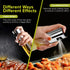 Premium kitchen and air fryer spray 100ml kitchen leak proof glass oil spray with distributor accessories
