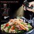 Olive Oil Dispenser with Brush & Replaceable Nozzles, Oil Bottle Oil Sprayer for Cooking Air Fryer, Kitchen, Salad, BBQ, Frying