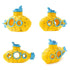 Fat hollow underwater fish tank decoration aquarium shrimp hidden aquarium decoration hidden cave landscaping decoration