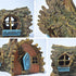 Fish tank decoration, Douyu wooden house, hidden cave decoration, aquarium decoration, small fish accessories, fish resin toys