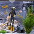 2PCS，Fish Tank Decorations Little Diver Decorative Ornament Floating Pendant for Creative Fish Tank Accessories