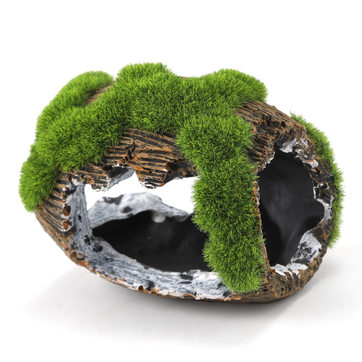 Fish Tank Accessories Decorations Resin Betta Fish Hideout Cave for Fish Tank Ornaments for Small Animal Play Rest Hide Breed