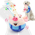 Interactive Dog Toys, 6.5*5In Interactive Dog Toys Pig with Recording & Music Modes, Rechargeable Moving Squeaky Dog Chew Toys for Small Medium Large Dogs