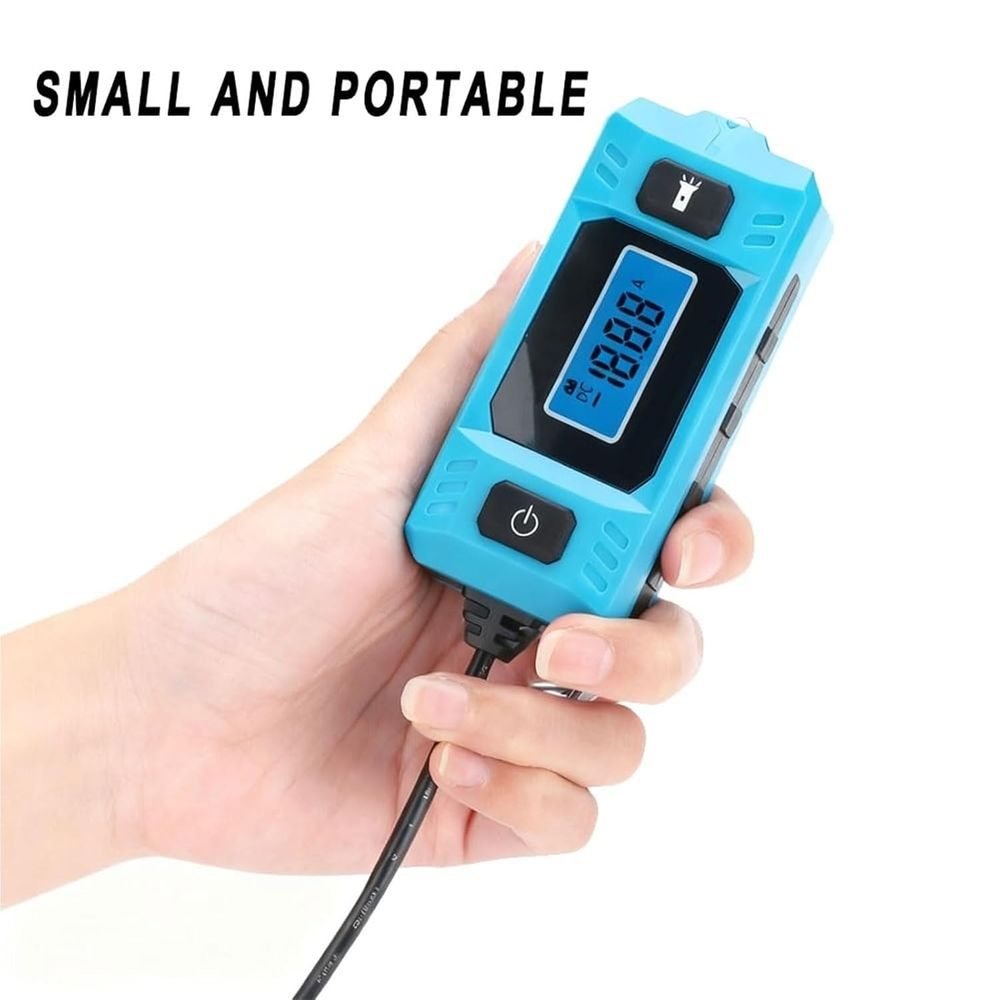 Automotive Circuit Fault Probe Tester, Blade Fuse Tester with LED Display Up to 48V, Car Circuit Current Amp Checker for Fuse Box Diagnostics