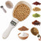 Electronic Measuring Spoon with Digital Conversion & LCD Display, 800g/0.1g High Precision Adjustable Weighing Scoop, Portable Kitchen Gadget.