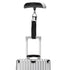 Portable Digital Luggage Scale Accurate Weighing, 110lbs Capacity Hanging Baggage Scale with Backlit LCD Display & 2-Unit Switching, Non-Slip Hook and Strong Straps