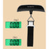 Portable Digital Luggage Scale Accurate Weighing, 110lbs Capacity Hanging Baggage Scale with Backlit LCD Display & 2-Unit Switching, Non-Slip Hook and Strong Straps