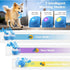 Interactive Smart Pet Puppy Ball with Ropes, Automatic Motion Activated Rolling Ball for Medium Large Dogs, USB Rechargeable Boredom Stimulating Toy