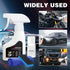 New Headlight Restoration Spray, 6oz Ceramic Coating Restorer with Coating Agent, Towel and Sponge, Kit Removes Oxidation & Yellowing