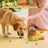 Duck Cat Treat Dispenser, Interactive Dog Toy with 3 Challenge Lids for IQ Training and Mental Enrichment, Mental Enrichment for Small, Medium & Large Dogs