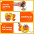 Duck Cat Treat Dispenser, Interactive Slow Feeder Puzzle Toy with Adjustable Openings for Dogs and Cats, IQ Training Pet Enrichment Toy to Reduce Bloating