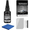 Windshield Crack Repair Kit,  New Advanced Formula Quick Fix with 30ml Glass Repair Liquid 1 Towel 1 Blade 5 Curing Films, Universal Cracks Gone Glass Repair Kit