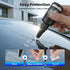 Windshield Crack Repair Kit,  New Advanced Formula Quick Fix with 30ml Glass Repair Liquid 1 Towel 1 Blade 5 Curing Films, Universal Cracks Gone Glass Repair Kit