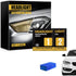 Headlight Restoration Wipes Kit, Ceramic Car Headlight Restoration Kit, 5-Minute Quick Repair Kits, Headlights Polish No Power Tools Required, for Cars & Truck & Motorcycle
