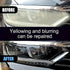 Headlight Restoration Wipes Kit, Ceramic Car Headlight Restoration Kit, 5-Minute Quick Repair Kits, Headlights Polish No Power Tools Required, for Cars & Truck & Motorcycle
