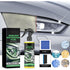 Headlight Restoration Fluid for Automobiles, Car Headlight Restoration Kit, Upgraded Headlight Restoration Coating Spray Kit, for Repair of Scratch,Yellowed, Haze
