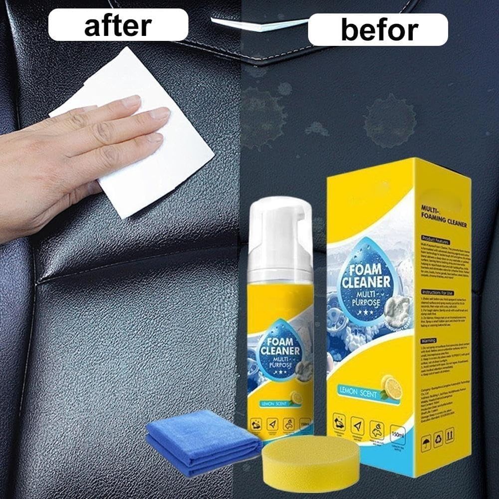 Powerful & Multipurpose Car Interior Foam Cleaner,Foam Cleaner Multi Purpose,Deep Clean Car,Kitchen,Bathroom