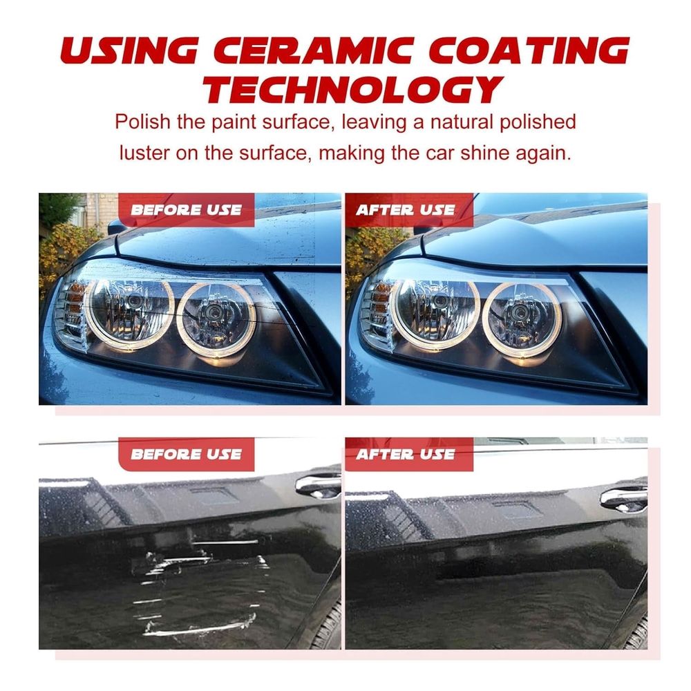 Car Scratch Repair & Polishing Spray, Car Scratchs Repair Spray, Deep Shine Restorer for Automotive RV  Exterior Restoration