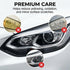 Advanced Car Headlight Restoration Kit,  New Erase Yellowing & Oxidation Restores Clarity with Long-Lasting UV & Ceramic Shield, Headlight Cleaner, Headlight Restoration Spray