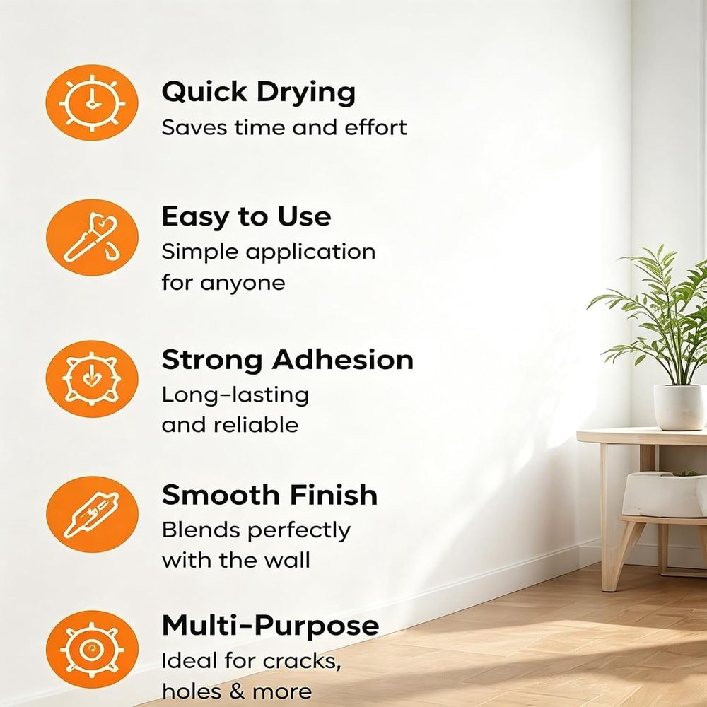 Drywall Patch Repair Kit,Wall Mending Agent,Wall Crack Repair Paste,250g,Multi-Functional Quick-Drying Wall Mending Agent,Waterproof Self-Adhesive,Wall Fix Tool, Quick DIY Fix