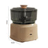 Mini Food Chopper 350ml Electric Garlic Grinder Wireless USB Rechargeable Vegetable Chopper Portable Spice Grinder for Kitchen Camping Travel - 304 Stainless Steel Blades