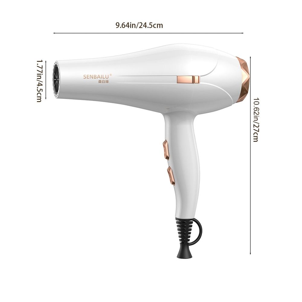 High-Power Hair Dryer For Home Use, With Blue Light Technology, Salon-Quality Blow Dryer With Hot And Cold Settings