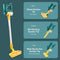 Kids Vacuum, 3-in-1 Kids Vacuum That Really Works, Working Toddler Vacuum Cleaner with Real Suction, for Realistic Play