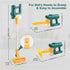 Kids Vacuum, 3-in-1 Kids Vacuum That Really Works, Working Toddler Vacuum Cleaner with Real Suction, for Realistic Play